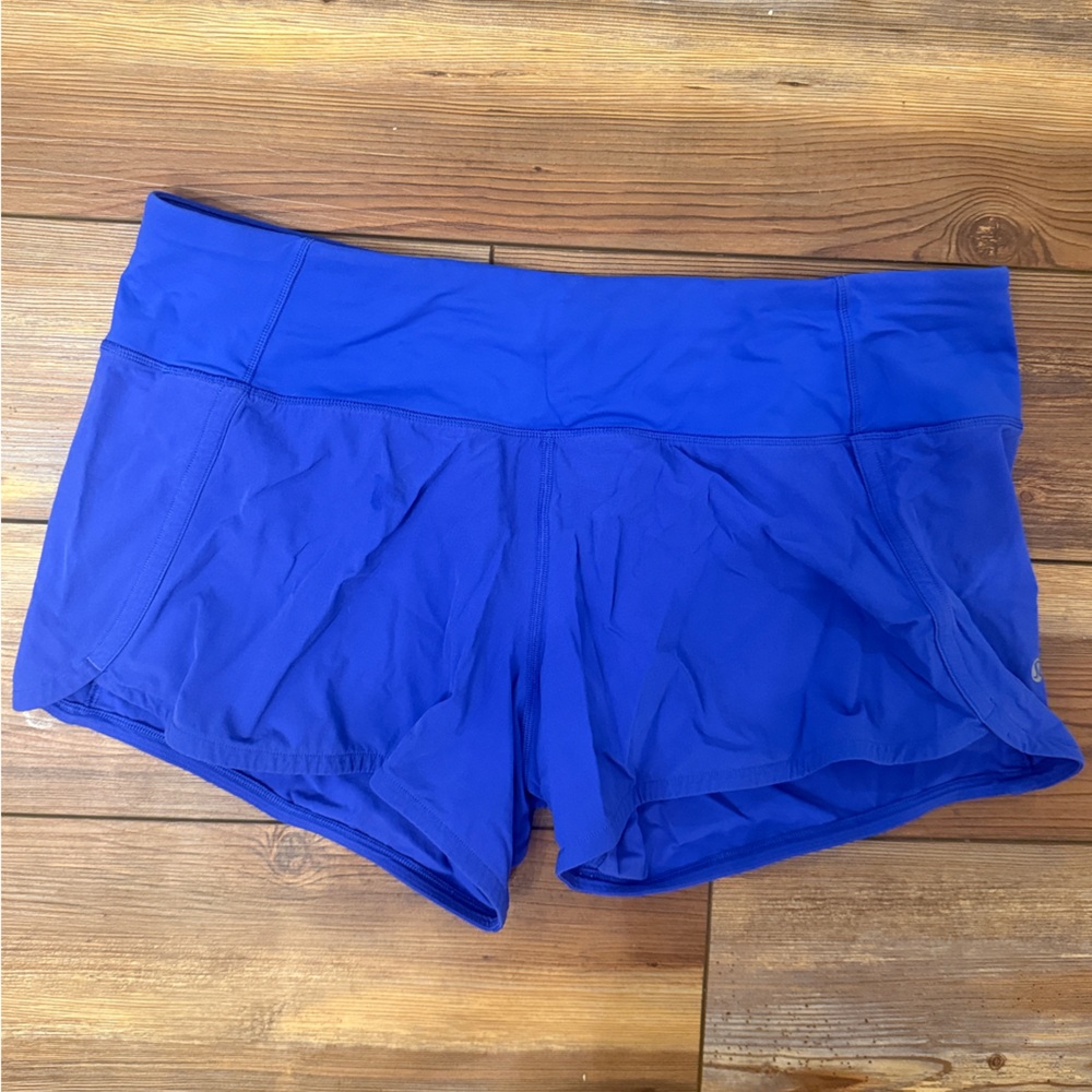 lululemon athletica Electric Blue Run Shorts